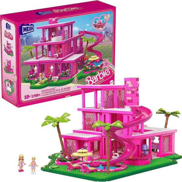 Mega Block Barbie La Casa de los Sueños 1795Pzs 10a+