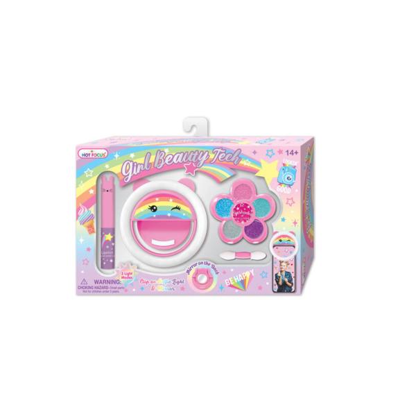 Cosméticos con Espejo y  Luz para Selfies  14a+