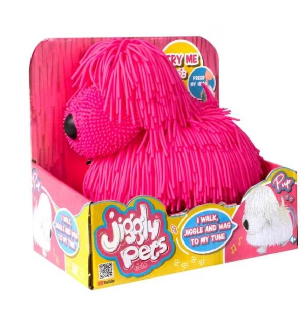 Mascota Jiggly Pup Camina y Sonido 4a+ Rosado (701961)