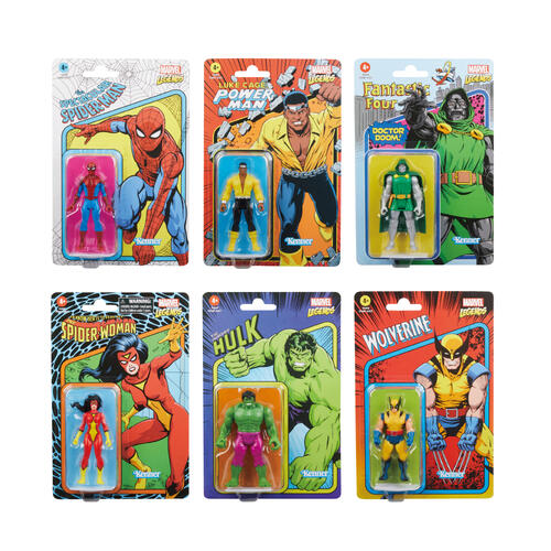 Figuras Marvel Legends Clasicas S/7 4a+