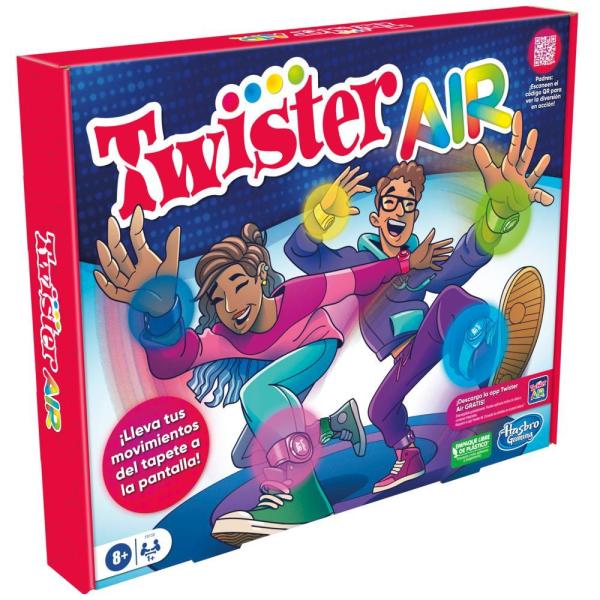 Hasbro Games - Juego de Mesa Twister Air 8a+