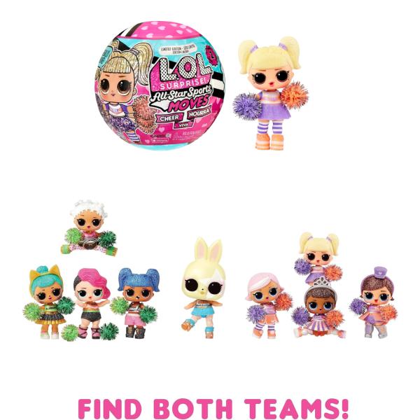 Muñeca L.O.L Sorpresa All-Star Sports Moves Displ/18 8a+