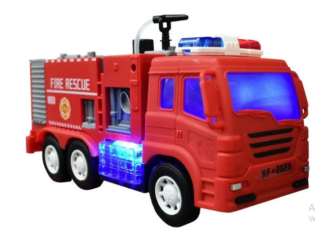 Carro de Bomberos con Lanzador de Agua 3a+