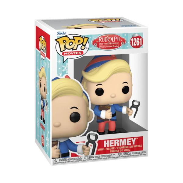 Figura Funko Pop! Rudolph Red-Nosed Reindeer (1261) Hermey 3a+