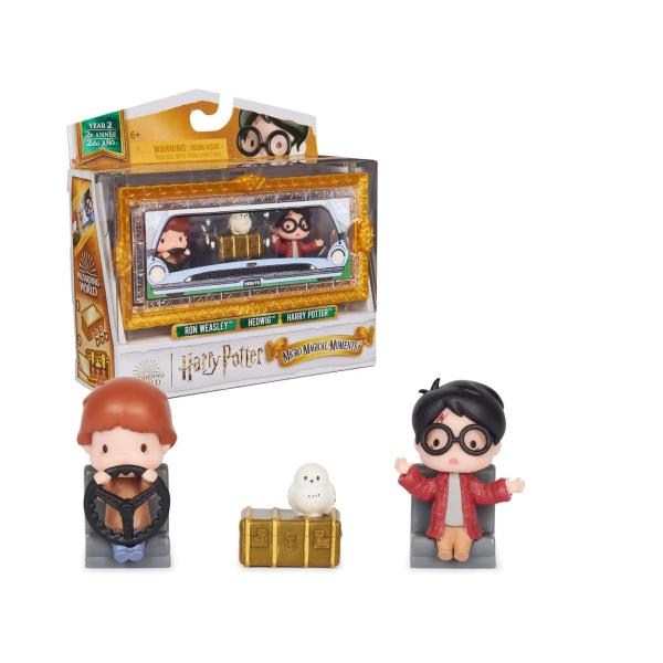 Mini Figuras de Harry Potter Pequeños Momentos Magicos Set/3 6a+