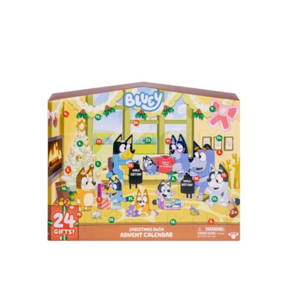 Calendario de Adviento de Navidad de Bluey 3a+