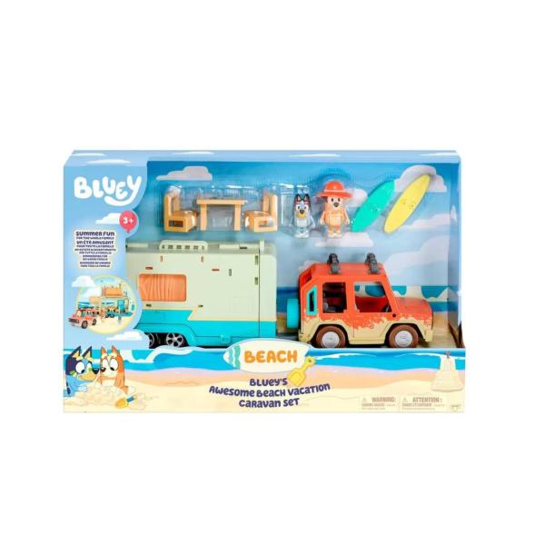 Caravanas para Vacaciones en la Playa de Bluey 3a+