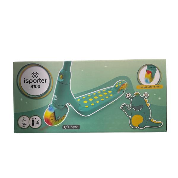 Scooter Ajustable con Luz Verde 3a+ 50Kg Max  ( 459143)