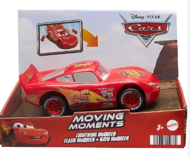 Carro Disney Pixar Cars Lightning McQueen 3a+