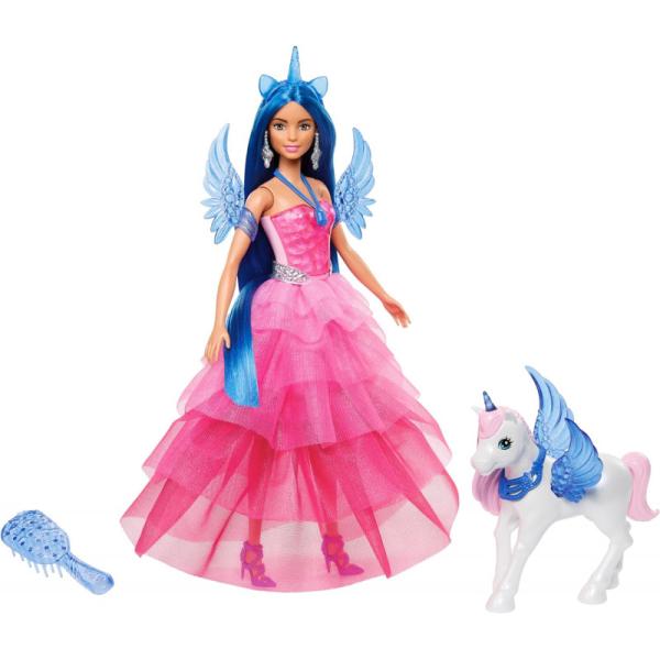 Barbie toque de Magia con unicornio 3a+
