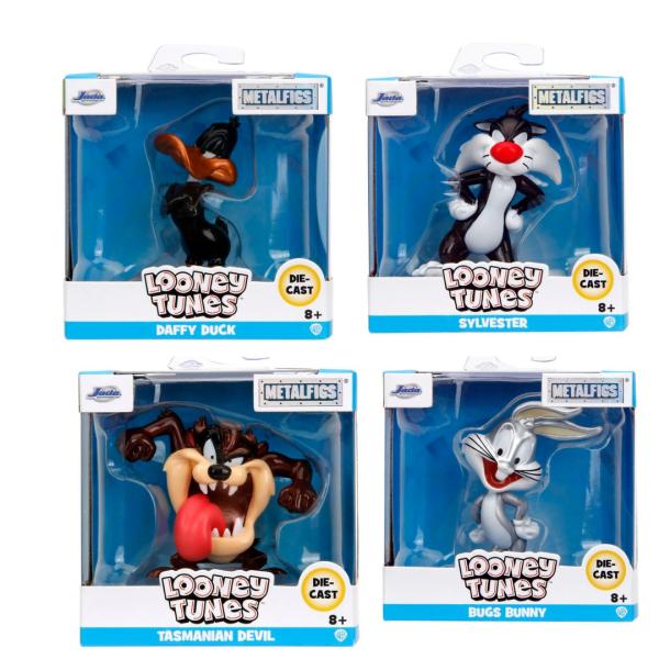 Figuras Metalfigs 2.5" de los Looney Tunes Displ/12 Surt/4 8a+