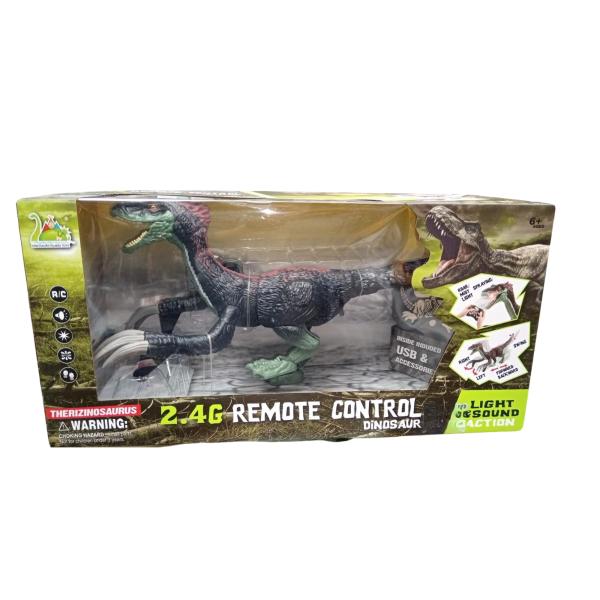 Dinosaurio de Radio Control con Luz y Sonido Therizinosaurus 6a+ (454384)