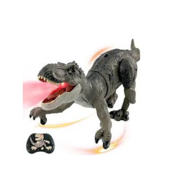 Dinosaurio de Radio Control con Luz y Sonido T-Rex 6a+ (454391)