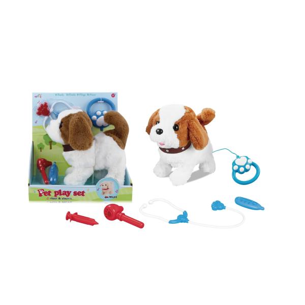 Perro de Peluche con Accesorios con Movimiento y Sonido 3a+ (454858)