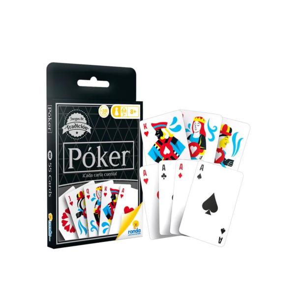 Juego de Mesa Póker 8a+