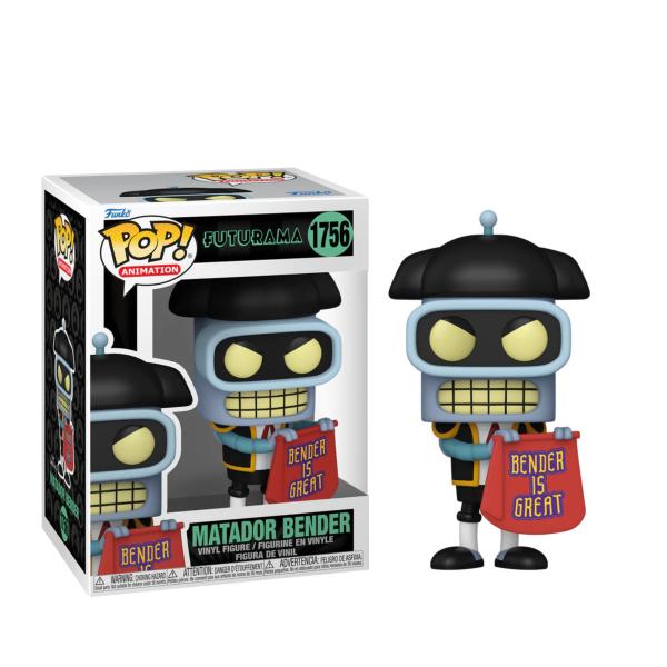Figura Funko Pop! Futurama (1756) Matador Bender 3a+