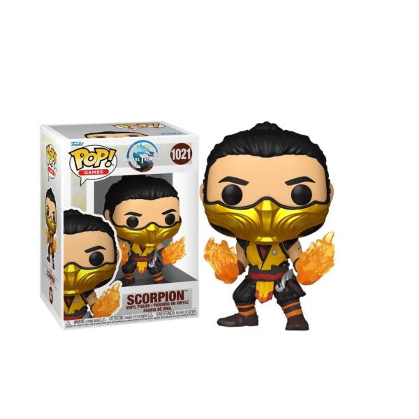 Figura Funko Pop! Mortal 1 Kombat (1021) Scorpion 3a+