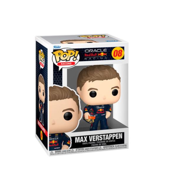 Figura Funko Pop! Oracle Red Bull Racing (08) Max Verstappen 3a+
