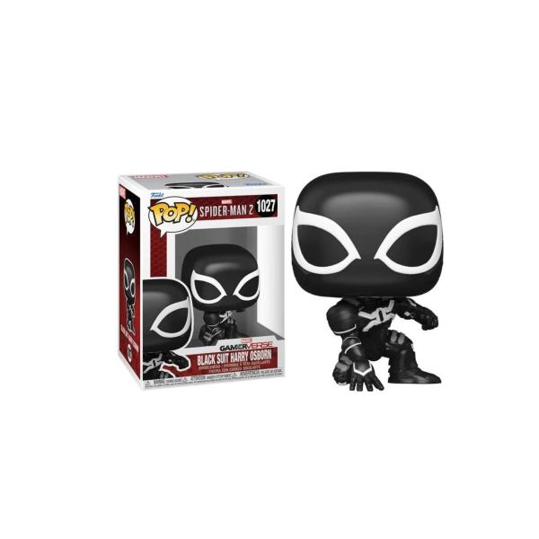 Figura Funko Pop! Spider-Man (1027) Black Suit Harry Osborn 3a+