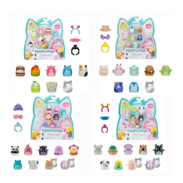 Figuras Coleccionables de Squish-a-Longs Set/11 6a+