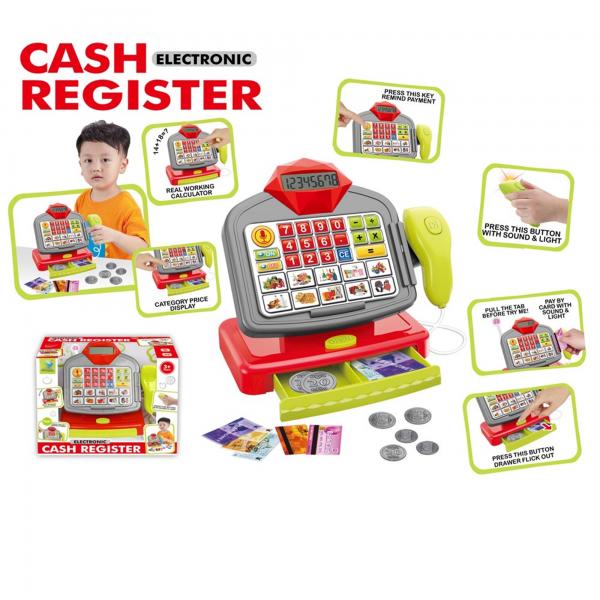 Caja Registradora Electrónica Luz y Sonidos 3a+(440813)