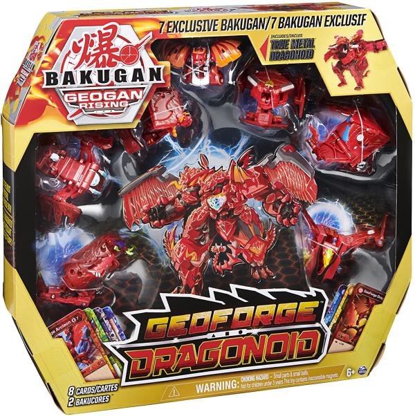 Figura Dragonoid Bakugan Geoforge 6a+
