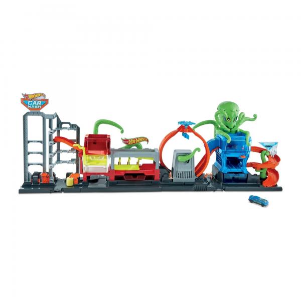 Hot Wheels - Pista   City Autolavado Ataque Extremo