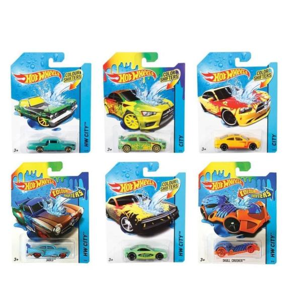 Carro Individual Color Shifters Hot Weels Surt/6 3a+
