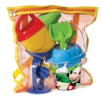Bolso de Juguetes de Playa de Disney Jumior de Mickey Aventuras Sobre Ruedas