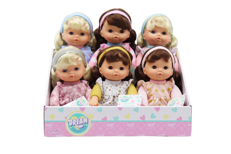 Muñeca Suave Dream Collection Surt/6 Display de 6 3a+(Venta individual)