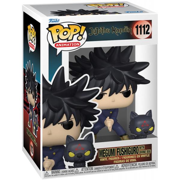 Figura Funko Pop! Jujutsu Kaisen (1112) Megumi Fushiguro 3a+