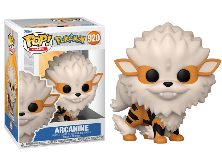 Figura Funko Pop! Games Pokémon (920) Arcanine 3a+