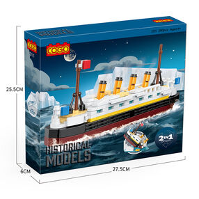 Barco Modelos Historicos Armable 2en1 290Pzs 6a+