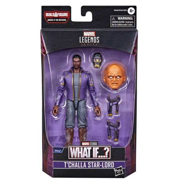 Figura Marvel Lengeds Que Pasaría Si? T´challla Star-Lord 4a+