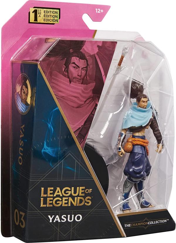 Figura League of Legends Yasuo 1º Edición 10cm 12a+