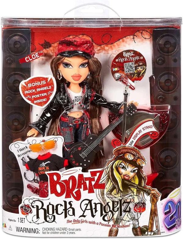Muñeca Bratz Rock Angelz Cloe 20 Años 3a+