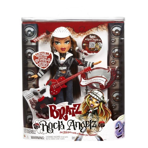 Muñeca Bratz Rock Angelz Yasmin  20 Años 3a+
