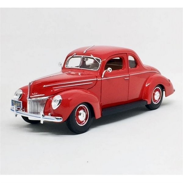 Carro Ford Coupe 1939 Rojo 1939 Esc:1:18 3a+(075448)