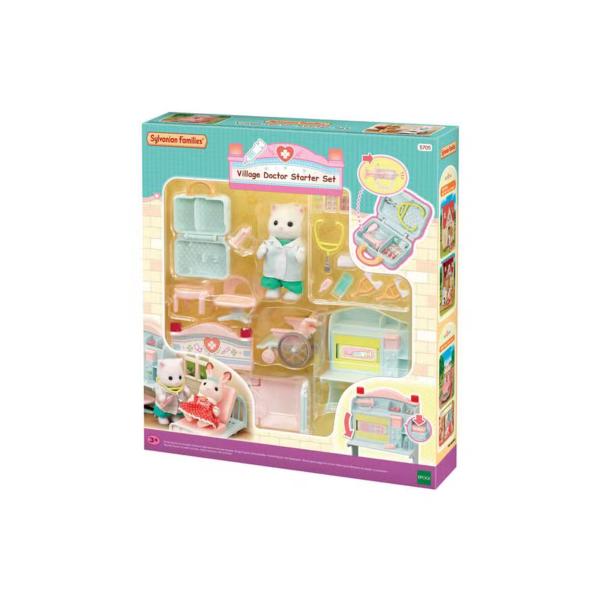 Familias Sylvanian Set de Inicio Village Doctor 3a+ " Ternurines "