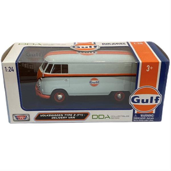 Carro 1:24 Volkswagen Type 2 Delivery Van 3a+ Gulf