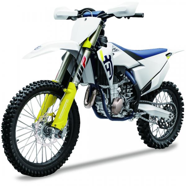 Motocicleta Husqvarna FC450 1:12 8a+