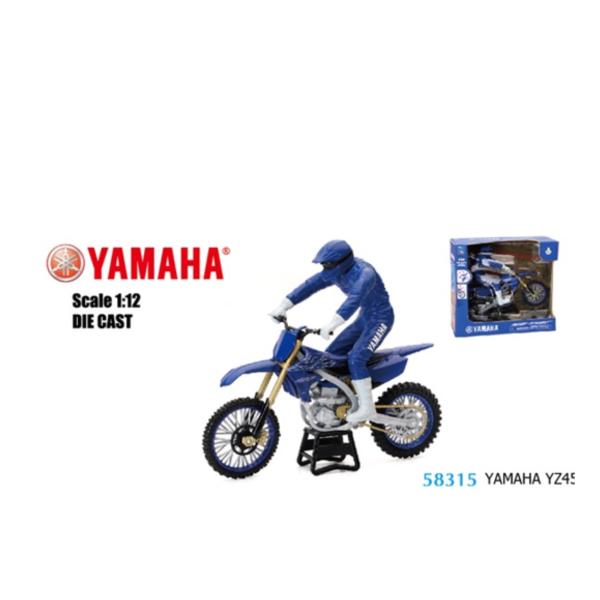 Motocicleta Yamaha YZ450F con Figura 5a+