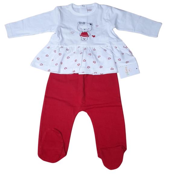 Mameluco Celeste Ositos 12m