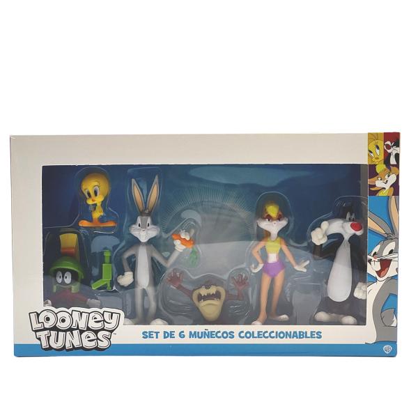 Figuras Looney Tunes Set/6 3a+ (WT-LTSMTB4-06)