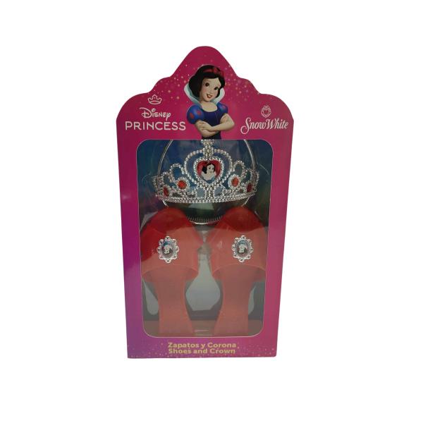 Set de Corona y Zapatos Disney Princesa Blanca Nieves 3a+ (PT-BLA-21)