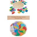 Fisher-Price Puzle Mandala de Madera 3a+
