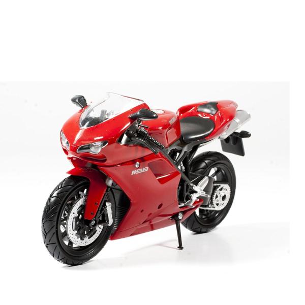 Motocicleta Ducati 1198 1:12 5a+