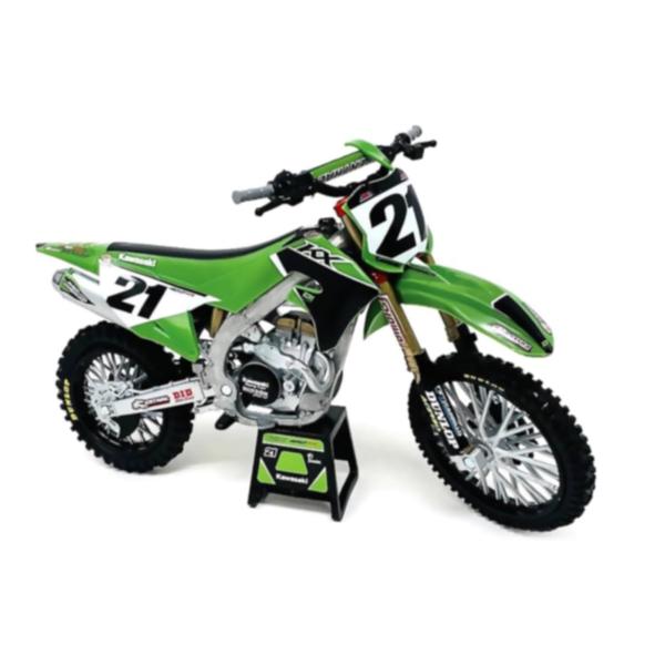 Motocicleta 1:6 Kawasaki KX450SR Jason Anderson 8a+