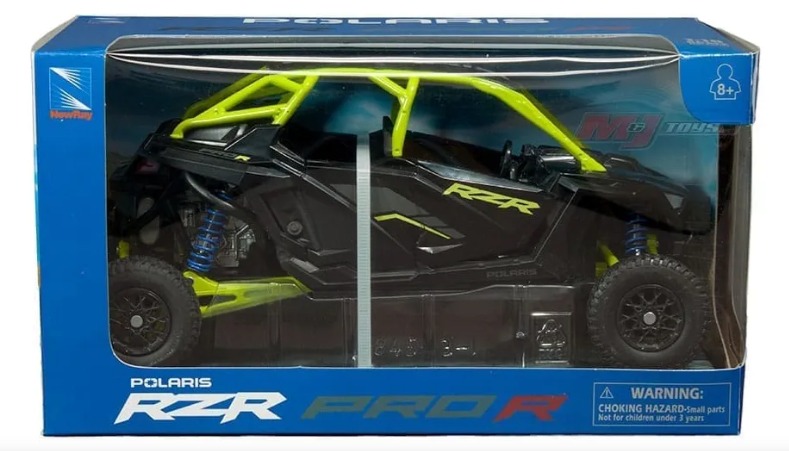 Buggie Polaris RZR PRO R Verde 1:18 8a+(584431)