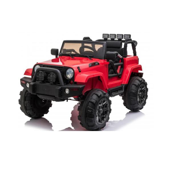 Jeep Montable R/C Eléctrico Rojo 30kg Max